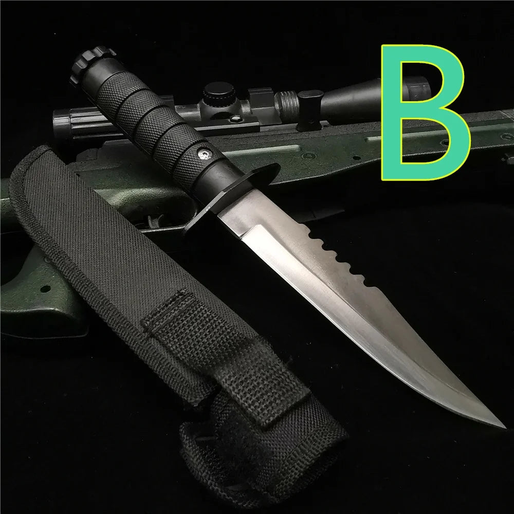 Spring Assisted Tactical Knife Switchblade Outdoor Multitool Tanto Hunting
