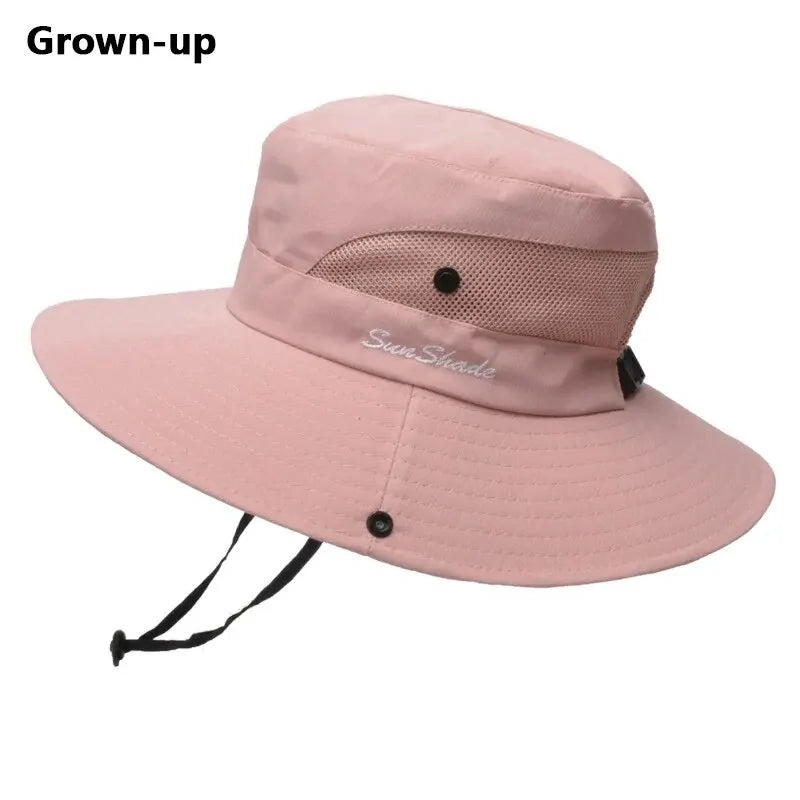 Xinbaoguan Sun Hat 100 Percent Polyester Outdoor Folding Ponytail Hole