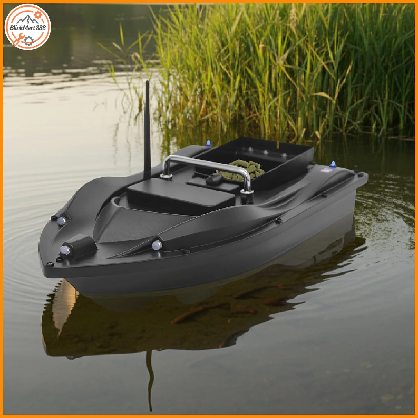 GPS Fishing Bait Boat Remote Control With Charger And Battery