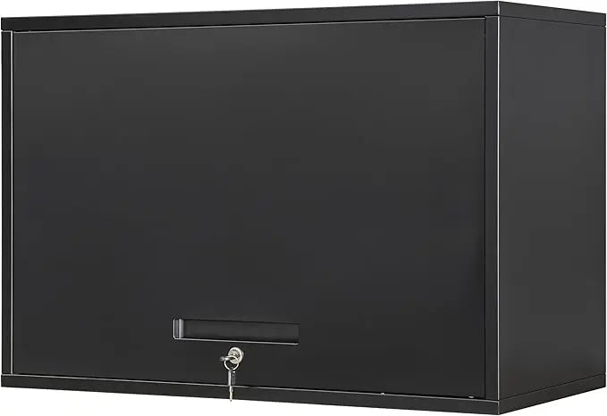 Metal Garage Wall Cabinet with Doors and Shelves, Wall Mounted Metal Storage Cabinet, Floating Garage Tool Cabinet, Customized