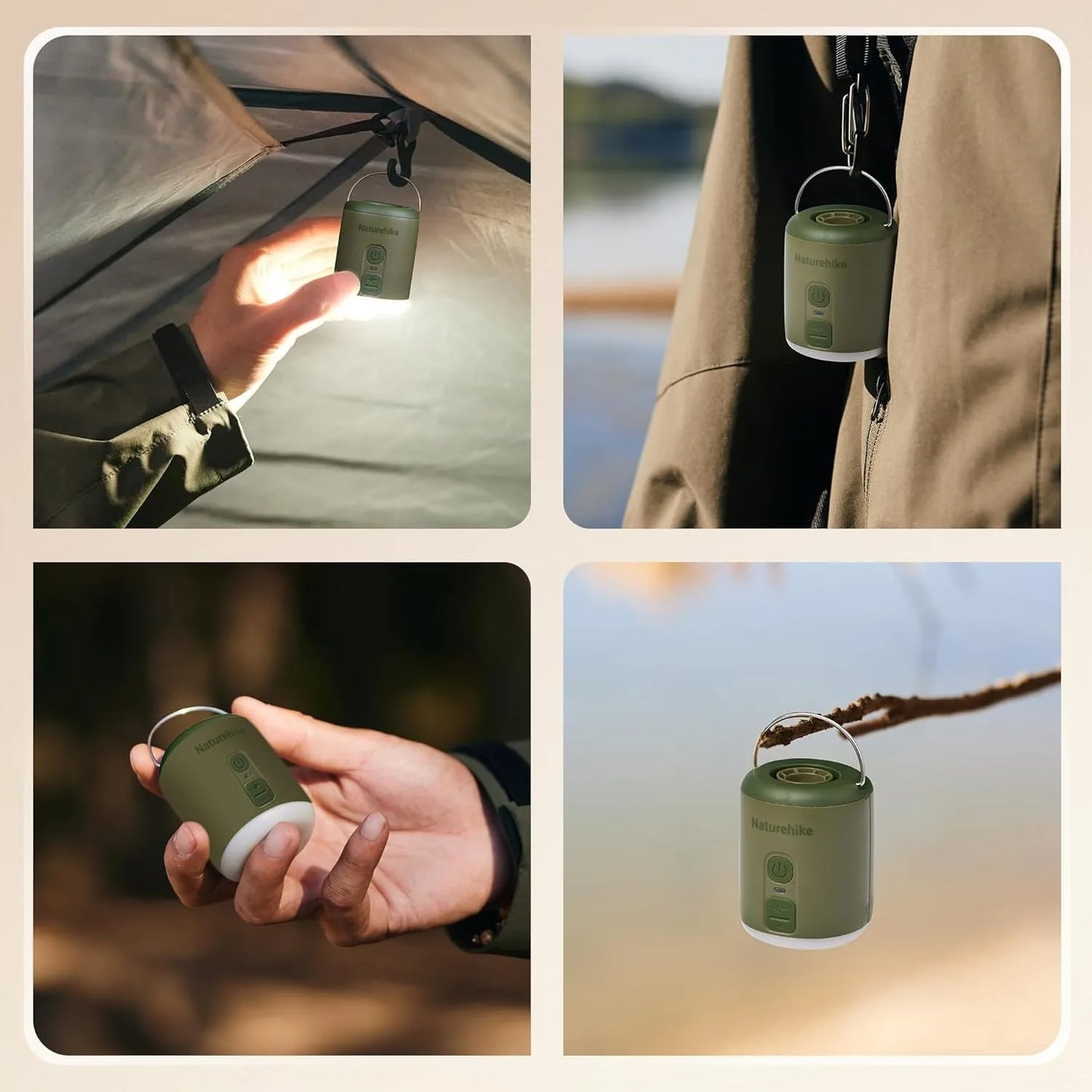 Naturehike Multi Function Air Pump Outdoor Portable Fast Charge Inflatable Mat