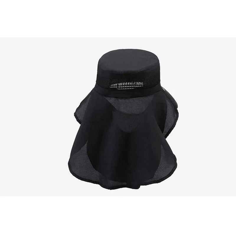 Outdoor Sun Shade Fisherman Hat With Breathable Polyester