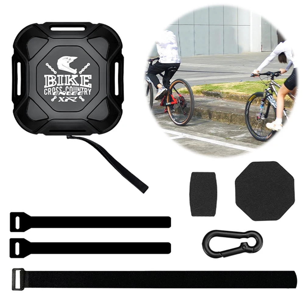 Shunmaii Retractable Bicycle Tow Rope for Mountain Bikes