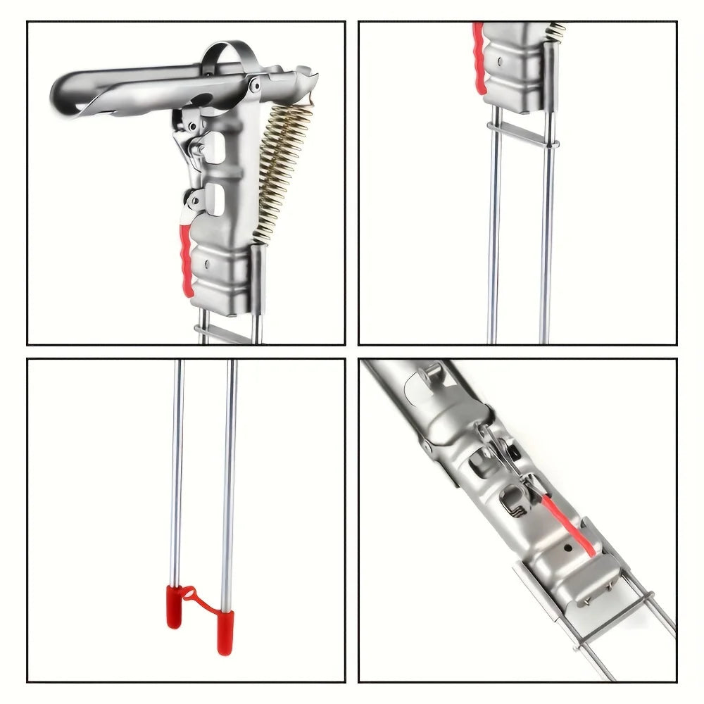 Automatic Spring Fishing Rod Holder Adjustable Folding For Ground Fishing