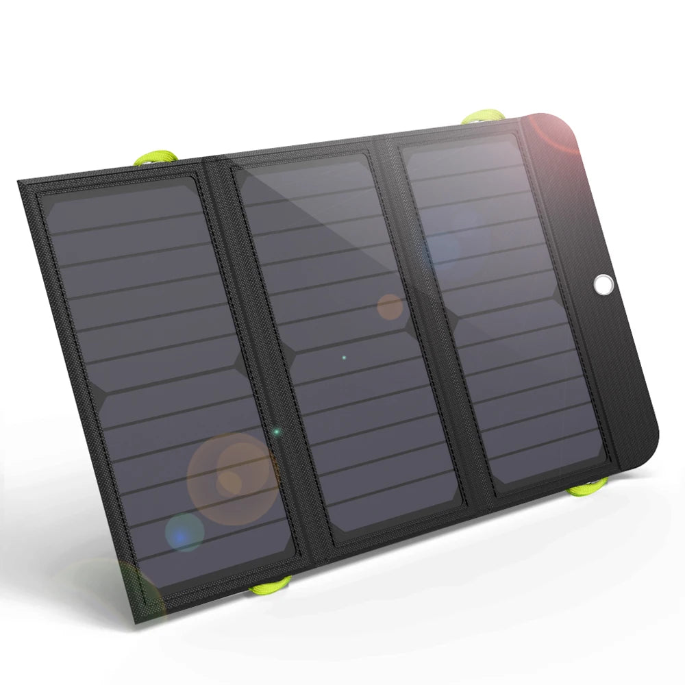 ALLPOWERS 21W Solar Panel Portable Battery Charger 10000mAh Waterproof