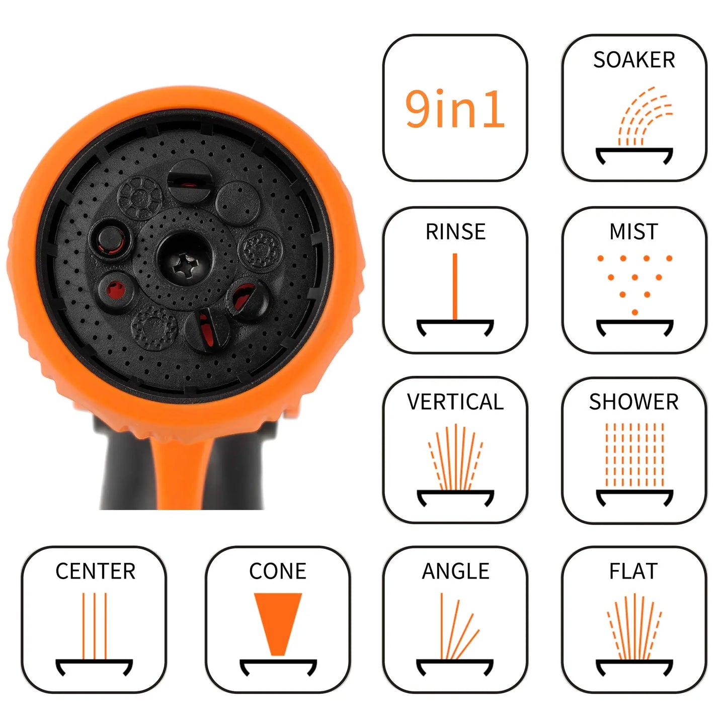Giraffe Tools Retractable Garden Hose Reel AW50 Wall Mounted