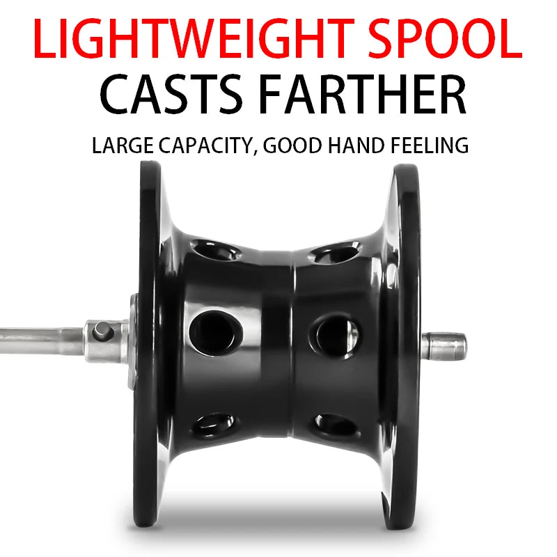 BILLINGS Baitcasting Reel 8KG Max Drag Baitcaster Fishing Reels 6.3:1 Gear Ratio Fresh Saltwater Magnetic Brake System Casting Reel