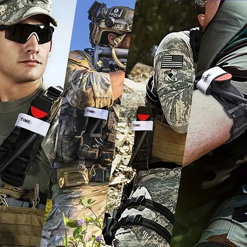 Emergency Belt Tourniquet Set for Medical Survival