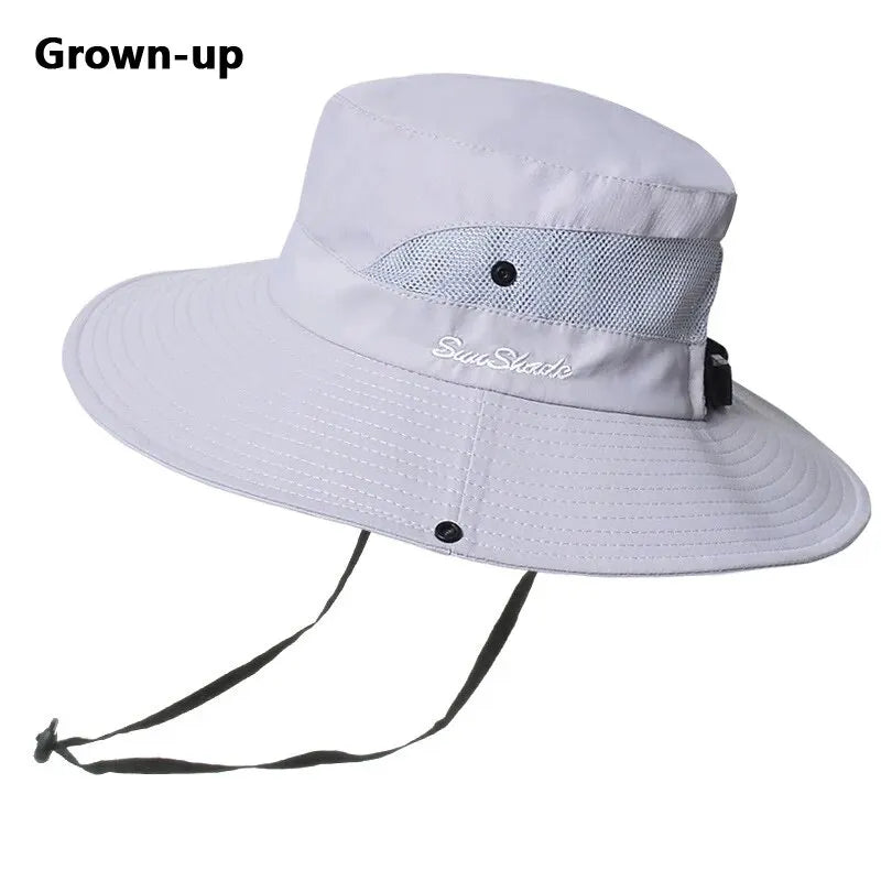 Xinbaoguan Sun Hat 100 Percent Polyester Outdoor Folding Ponytail Hole
