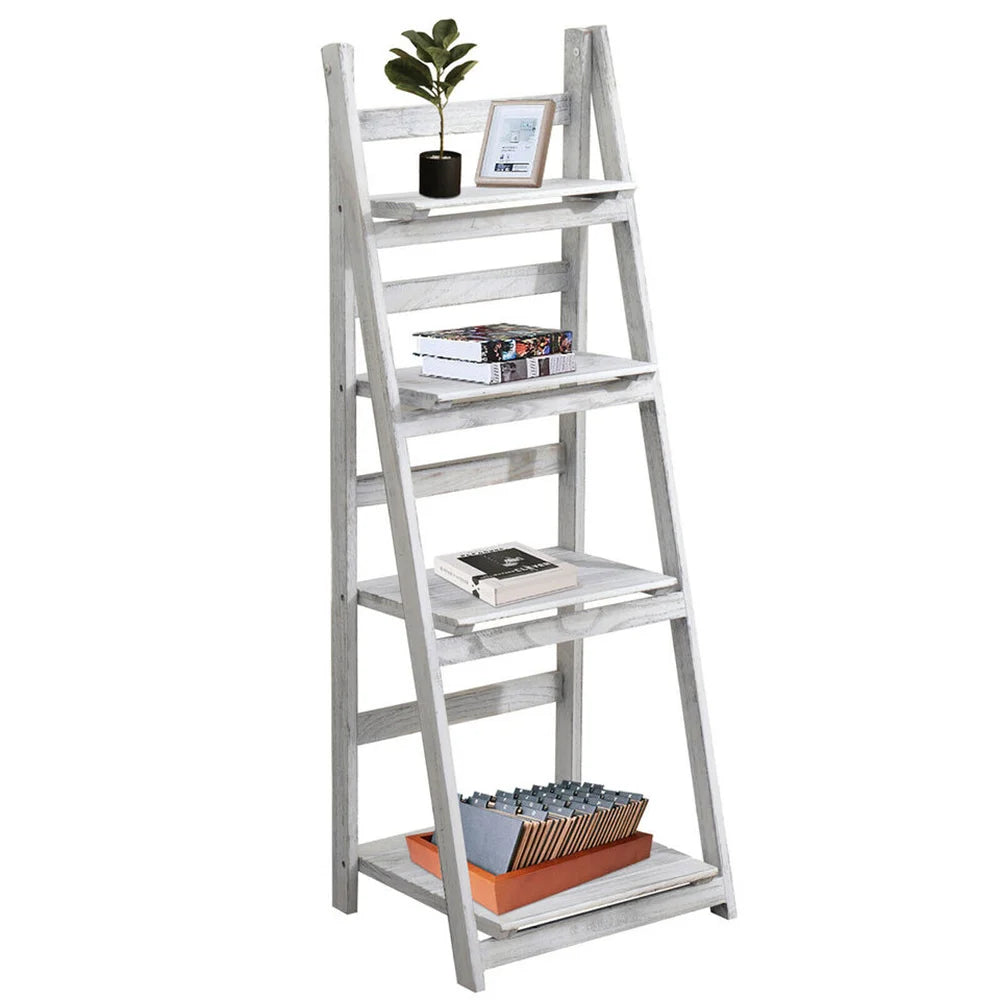 4 Tier Plant Stand Stand For Flowers Wooden Storage Shelf Flower Shelf Planter Rack Indoor Display Stand Multiple Flower Pot