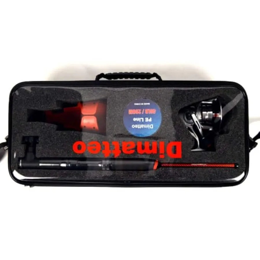 Ergonomic Fishing Combo for Precision Casting and Heavy Duty Angling