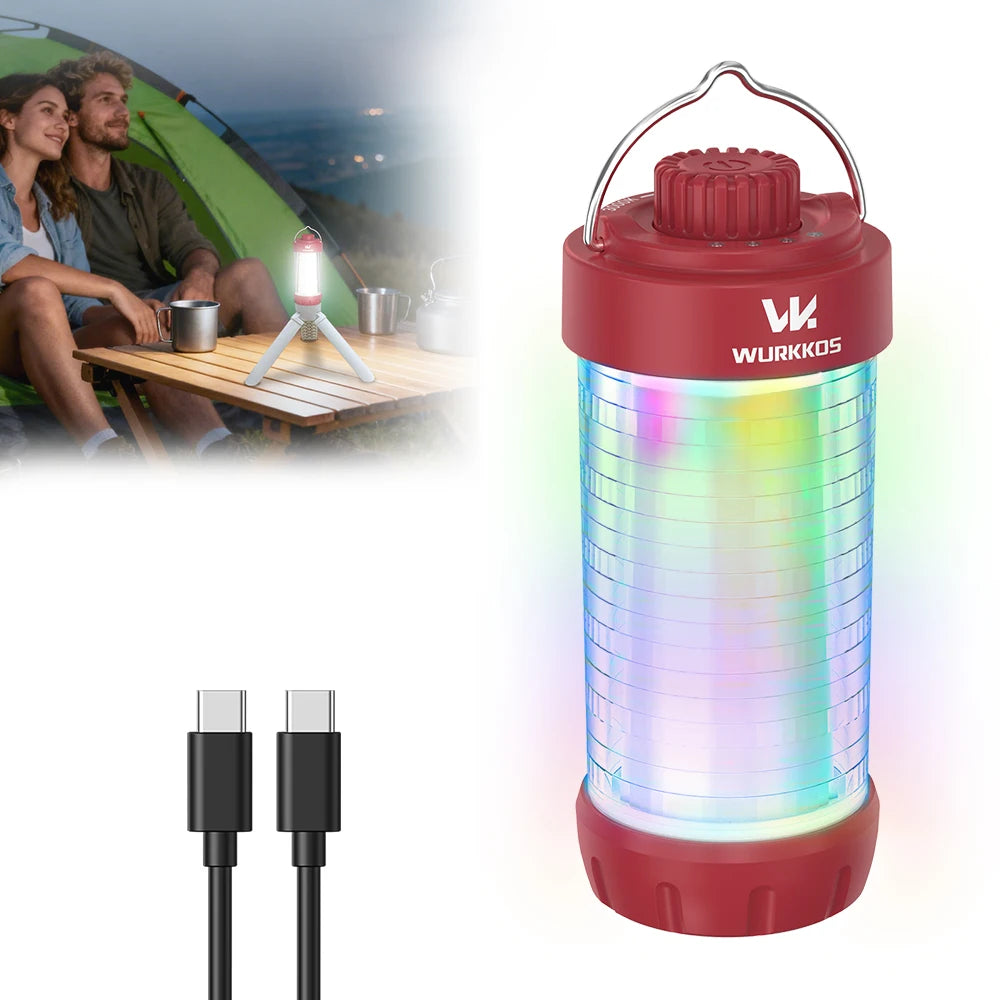Wurkkos CL01 RGB Flashlight 360 Degree LED Power Bank