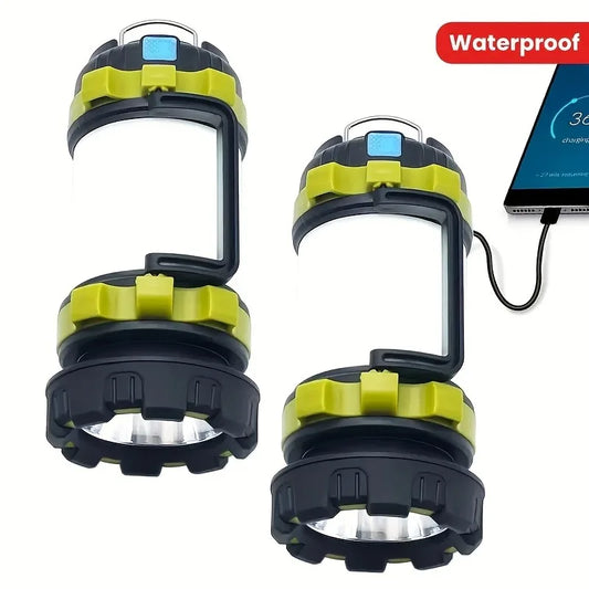 Rechargeable LED Camping Lantern 1000LM With 6 Modes 4000mAh