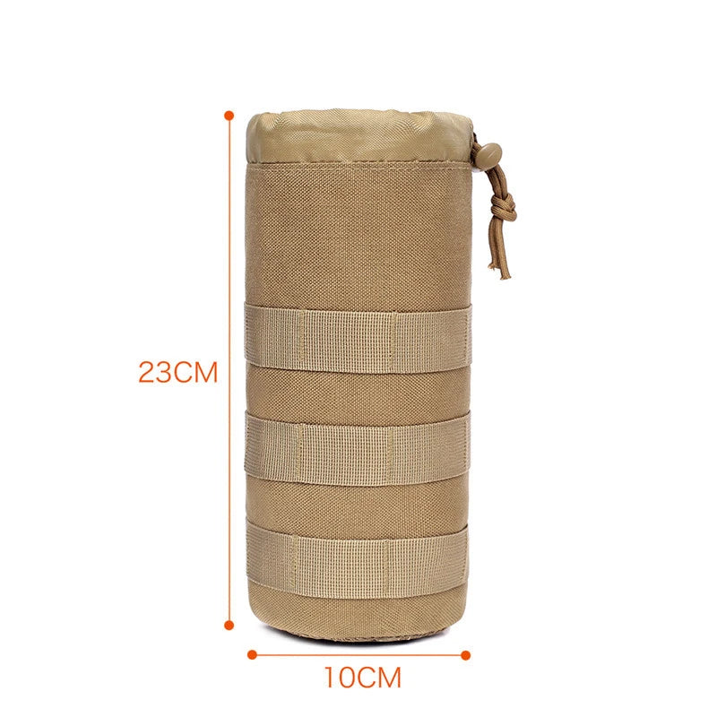 Tactical Molle Water Bottle Pouch Carrier Durable Outdoor Gear