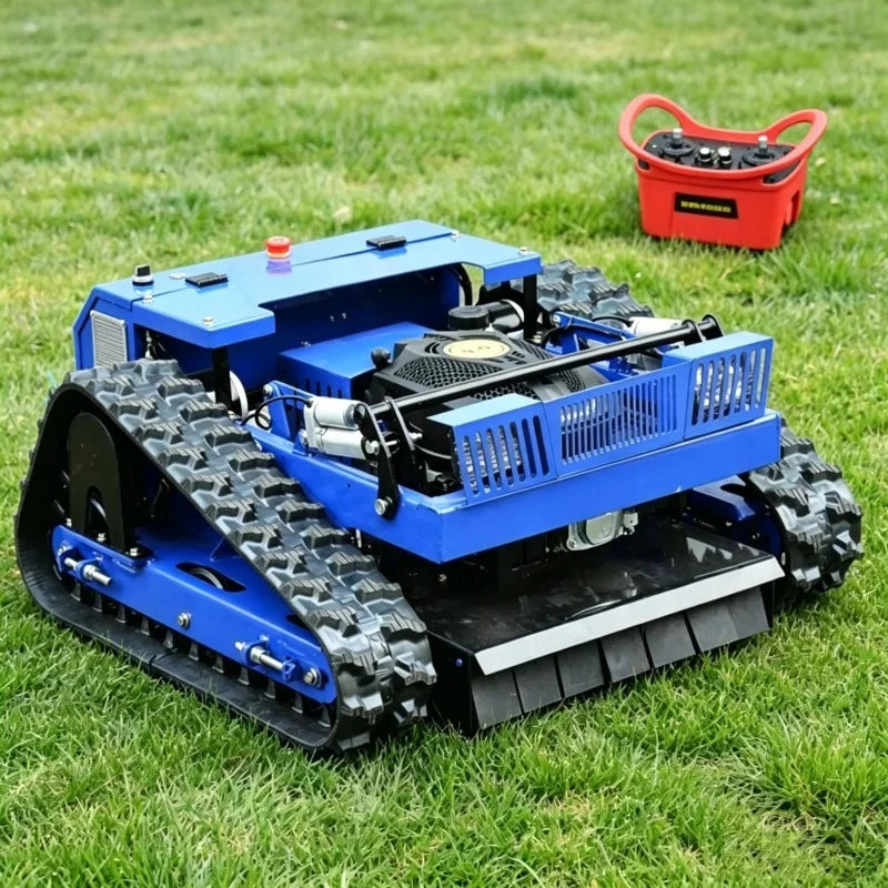 Remote Control Zero Turn Robotic Lawn Mower for Steep Slopes
