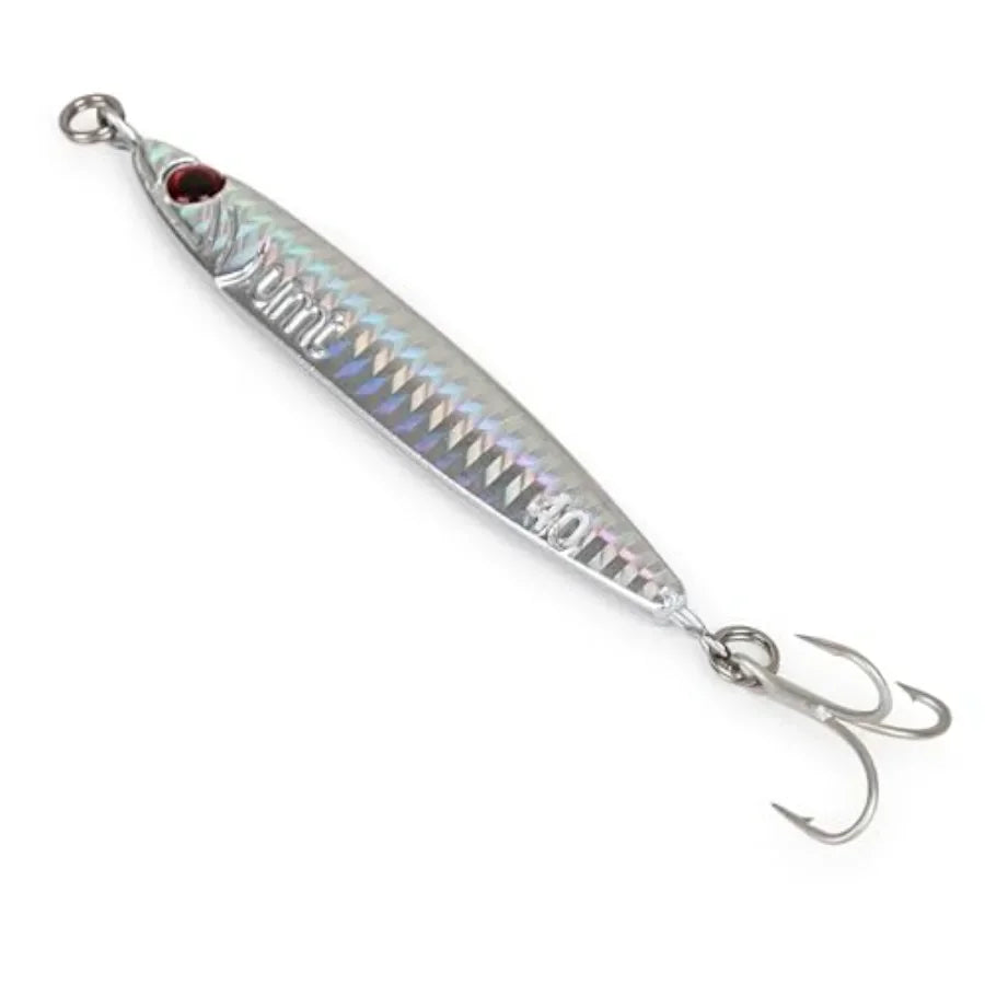Casting Jigs Set With Super Sharp Treble Hooks For Sea Bass Fluke Porgy Tautog