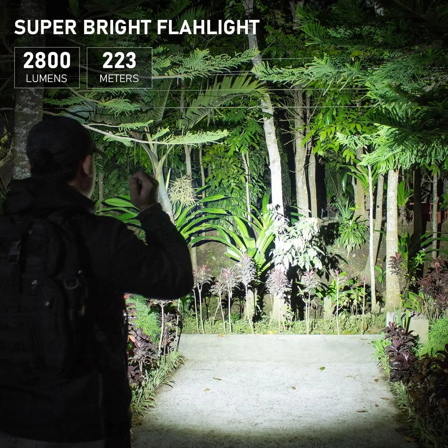 Sofirn SC28 Powerful Rechargeable LED Flashlight 2800 Lumens