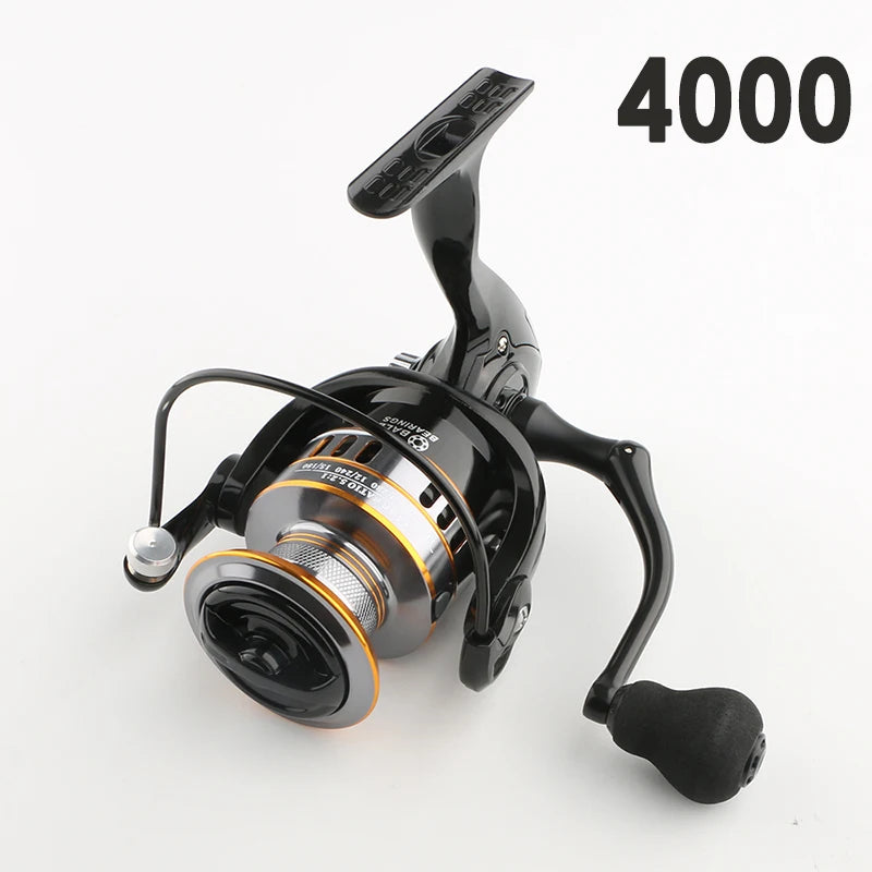 ROOBLINOS RY Lure Fishing Reel Spinning Reel 5.2:1 Smooth EVA Knob