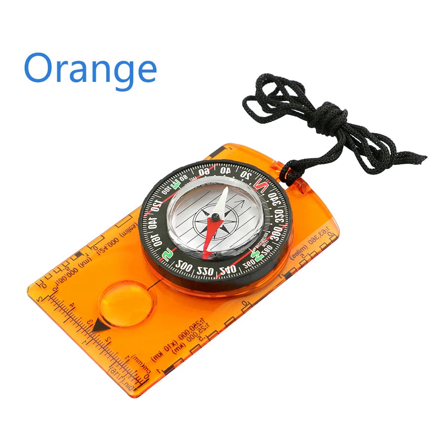 Waterproof Camping Compass for Outdoor Navigation and Map Reading