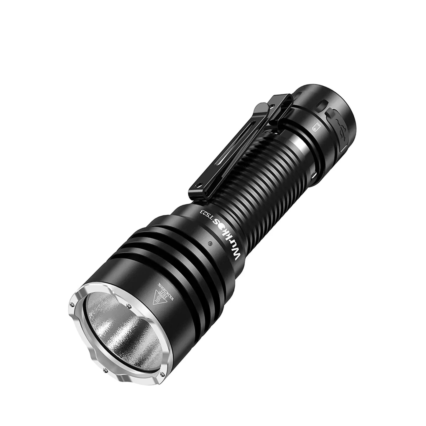 Wurkkos TS23 5000LM Ultra Bright EDC Flashlight IPX8 Tail Switch