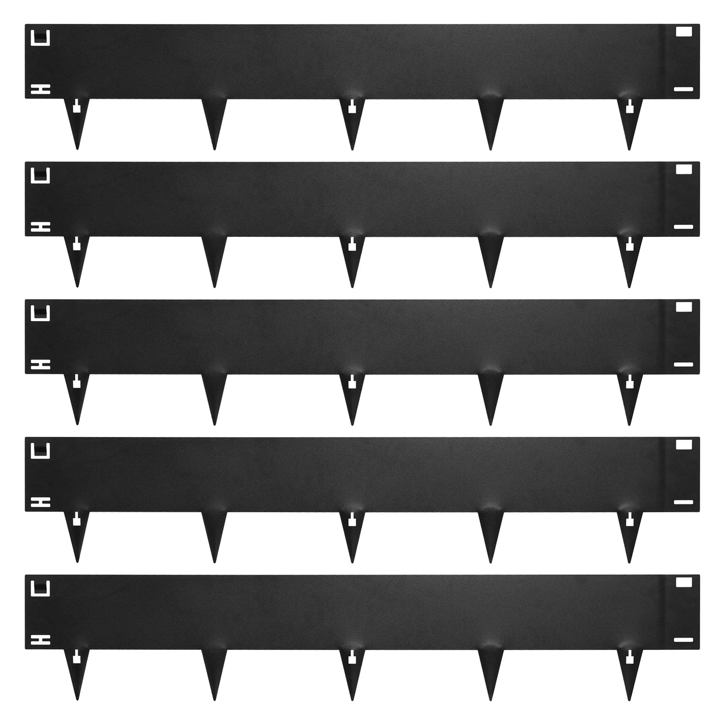 Garden Edging Steel Lawn Border No Dig Bendable Pathway Edger