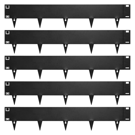 Garden Edging Steel Lawn Border No Dig Bendable Pathway Edger