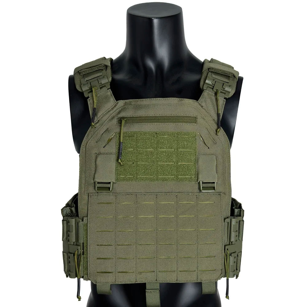 LAVC Modular Plate Carrier With Quick Release Nylon Vest