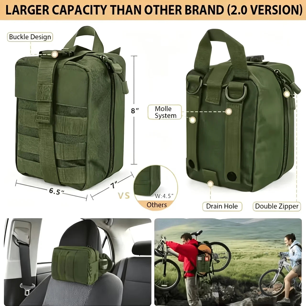 258-Piece Professional Survival And Outdoor Gear Set With Fire Starters