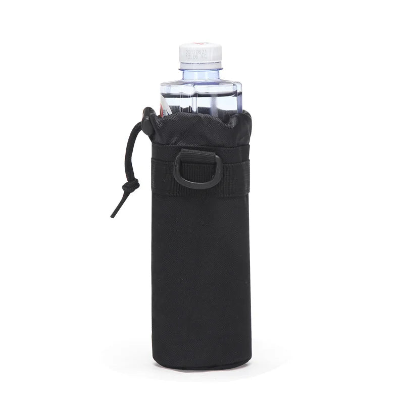 Tactical Molle Water Bottle Pouch Carrier Durable Outdoor Gear