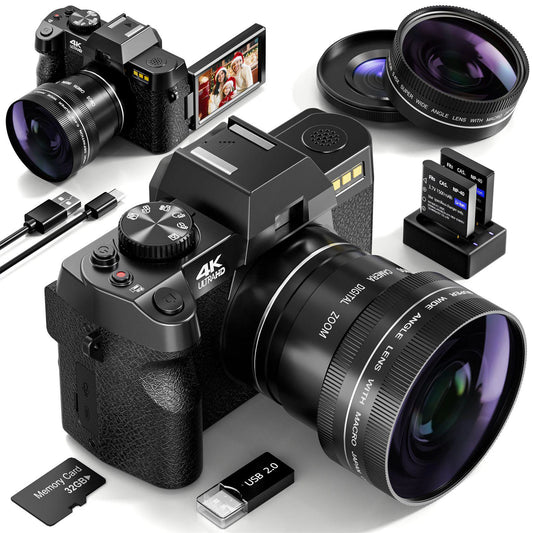 NBD 48MP 4K Autofocus Vlogging Camera With WiFi App Control
