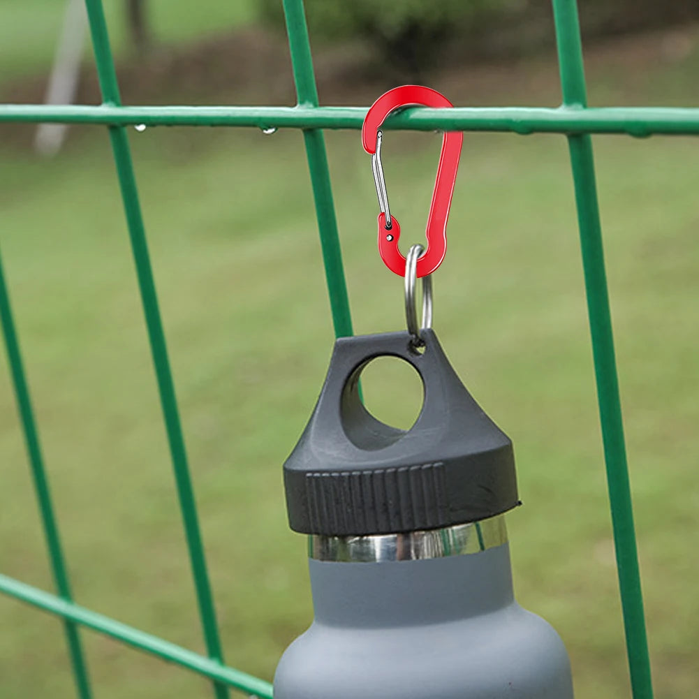 Aluminum Alloy Carabiner Keychain Set For Camping And Hiking